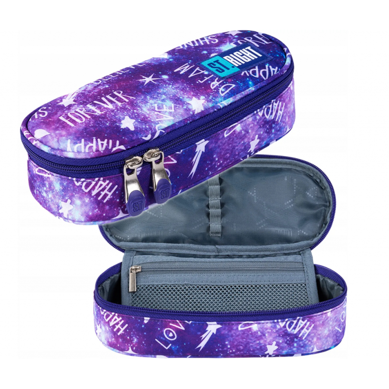 Penar neechipat Galaxy Girl, 1 compartiment, 1 extensie, violet,23x11x6 cm [2]