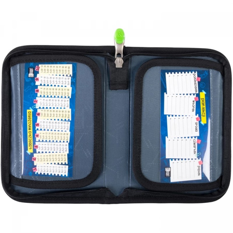 Penar neechipat Minge fotbal,1 compartiment, 2 extensii,negru,textil,20x14x4 cm [2]