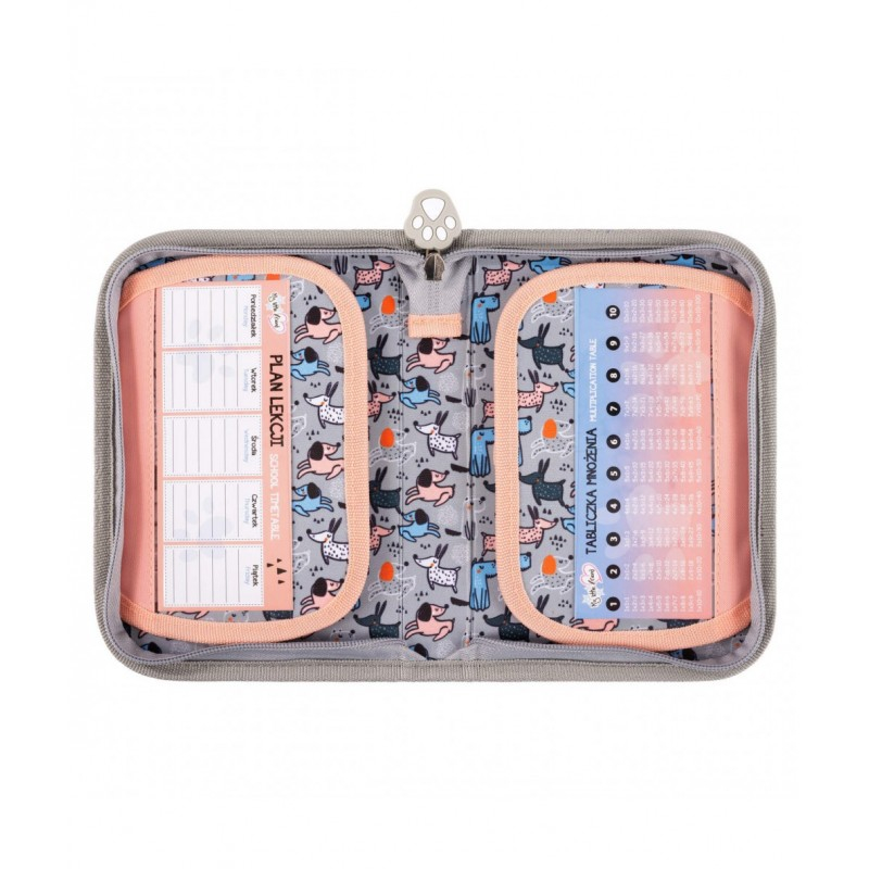 Penar neechipat My Little Friend Dog,1 compartiment, 2 extensii, multicolor,20x14x4 cm [4]