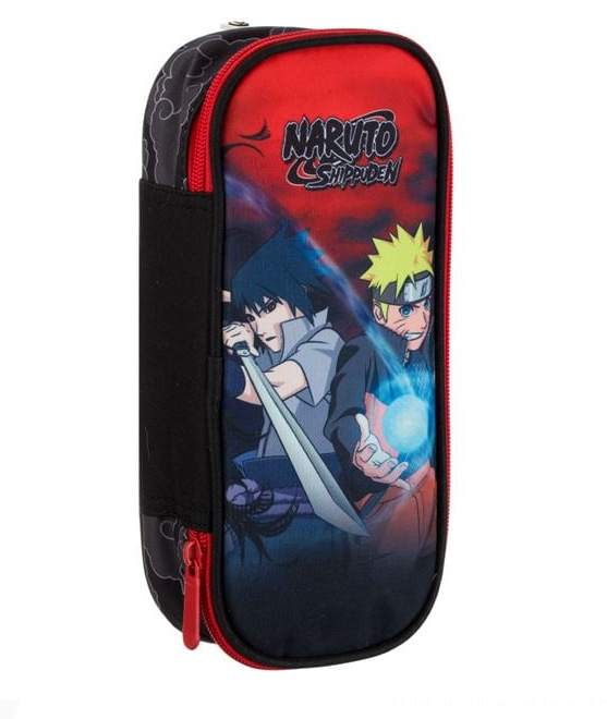 Penar neechipat Naruto tip etui, negru, 24x6x11 cm [1]