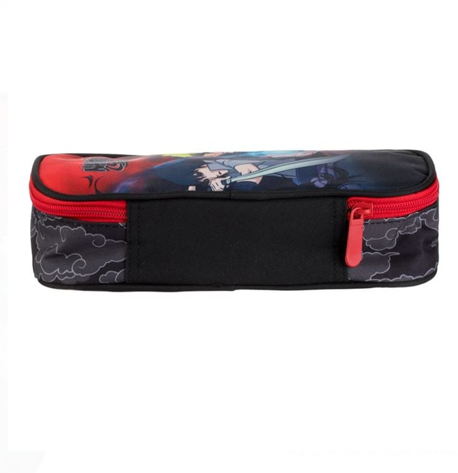Penar neechipat Naruto tip etui, negru, 24x6x11 cm [3]