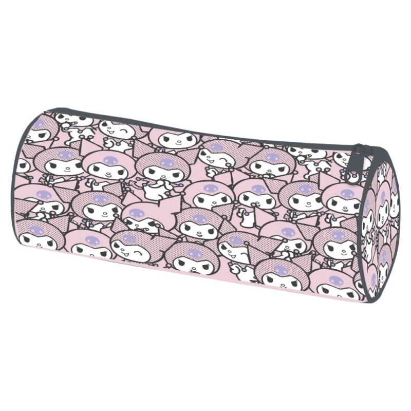 Penar neechipat St. Majewski Kuromi Pink, 1 compartiment, cilindric, 21 x 10 x 7 cm [2]