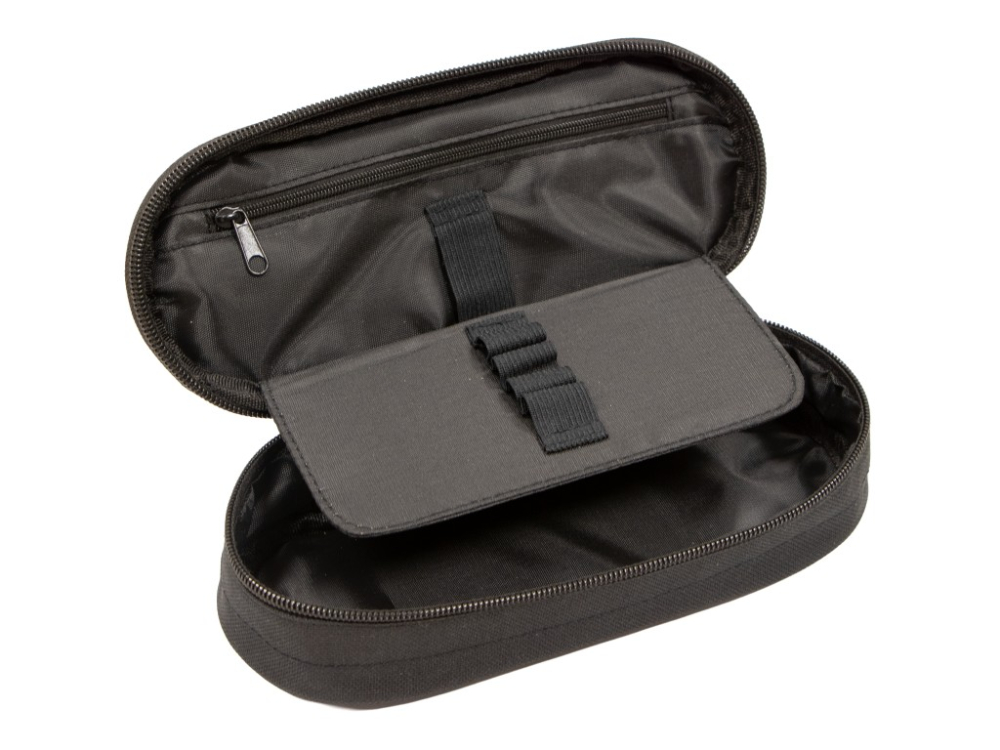Penar oval neechipat cu un compartiment si o extensie,24x10x6 cm [2]