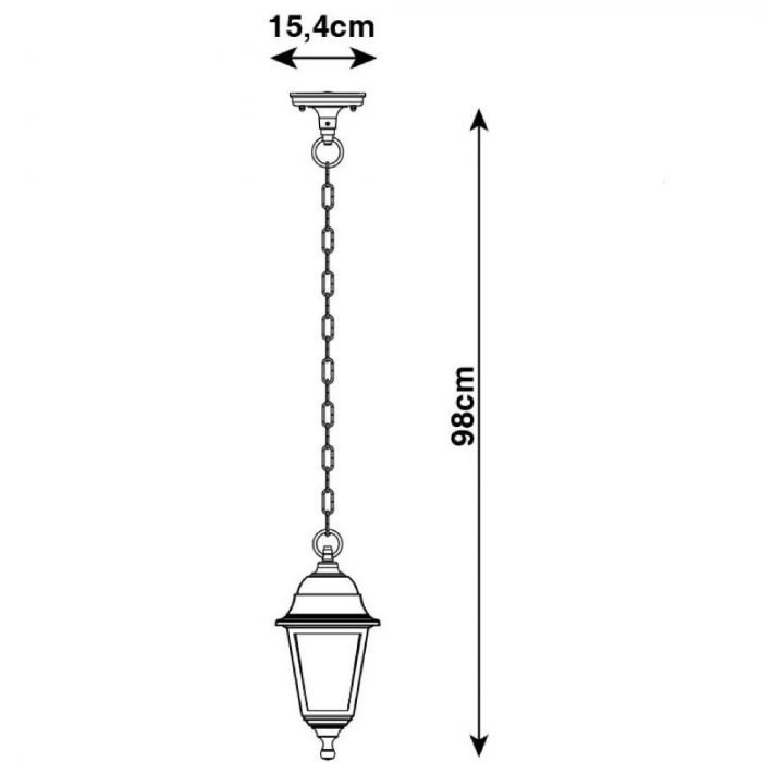 Pendul iluminat pentru exterior [4]