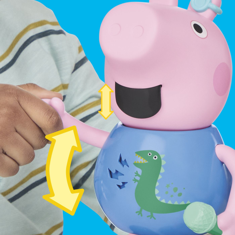 PEPPA PIG FIGURINA GEORGE INTERACTIVA CANTA SI GLUMESTE [5]