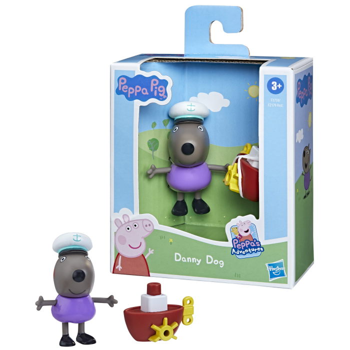 Peppa Pig - Figurina Prietenii Amuzanți - Catelul Danny 7cm [3]