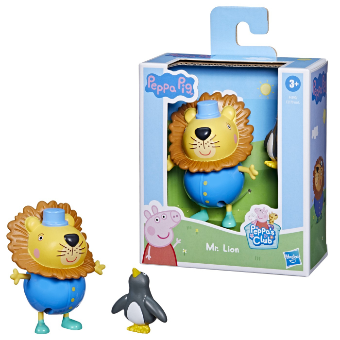 Peppa Pig - Figurina Prietenii Amuzanți - Mr. Lion 7cm [3]