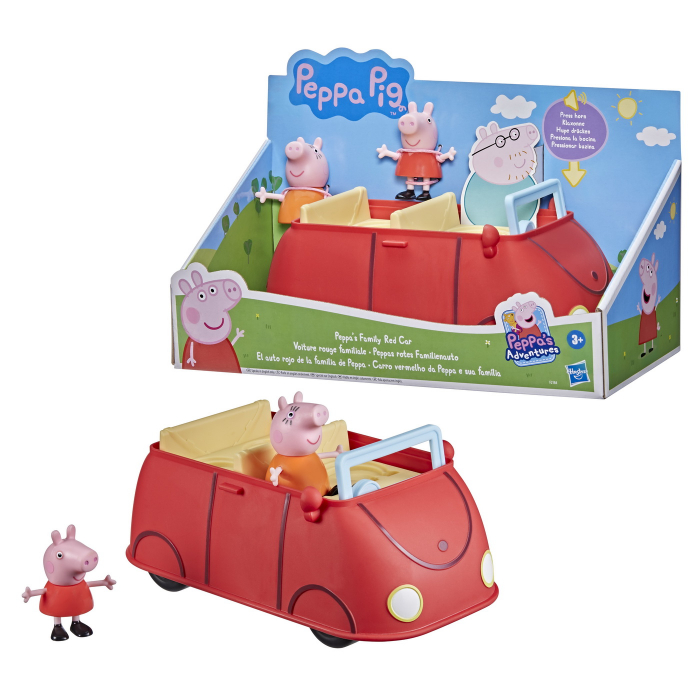 Peppa Pig - Mașina Roz a Familiei  [6]