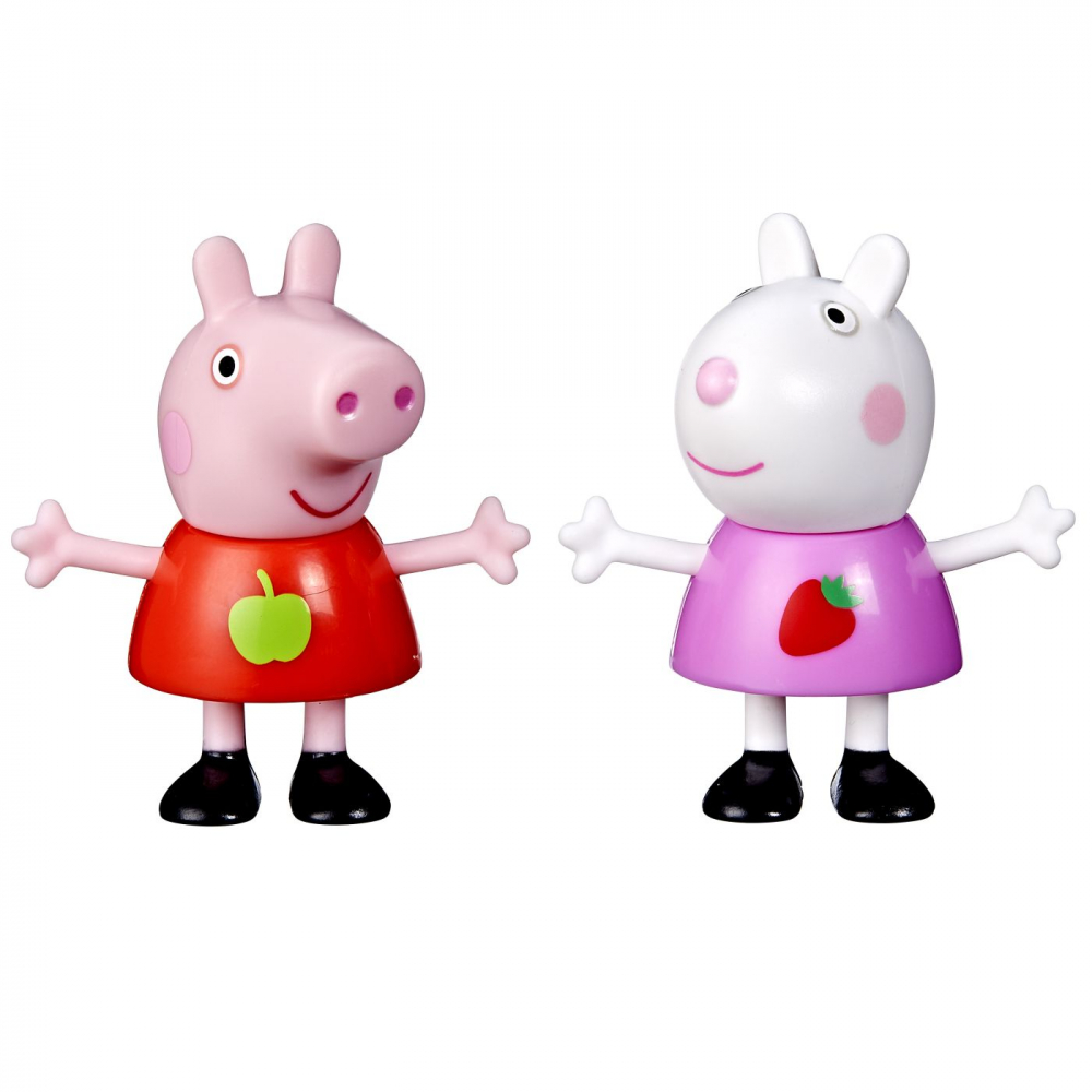 PEPPA PIG PRIETENI BUNI SET 2 FIGURINE PEPPA SI OITA SUZY [2]