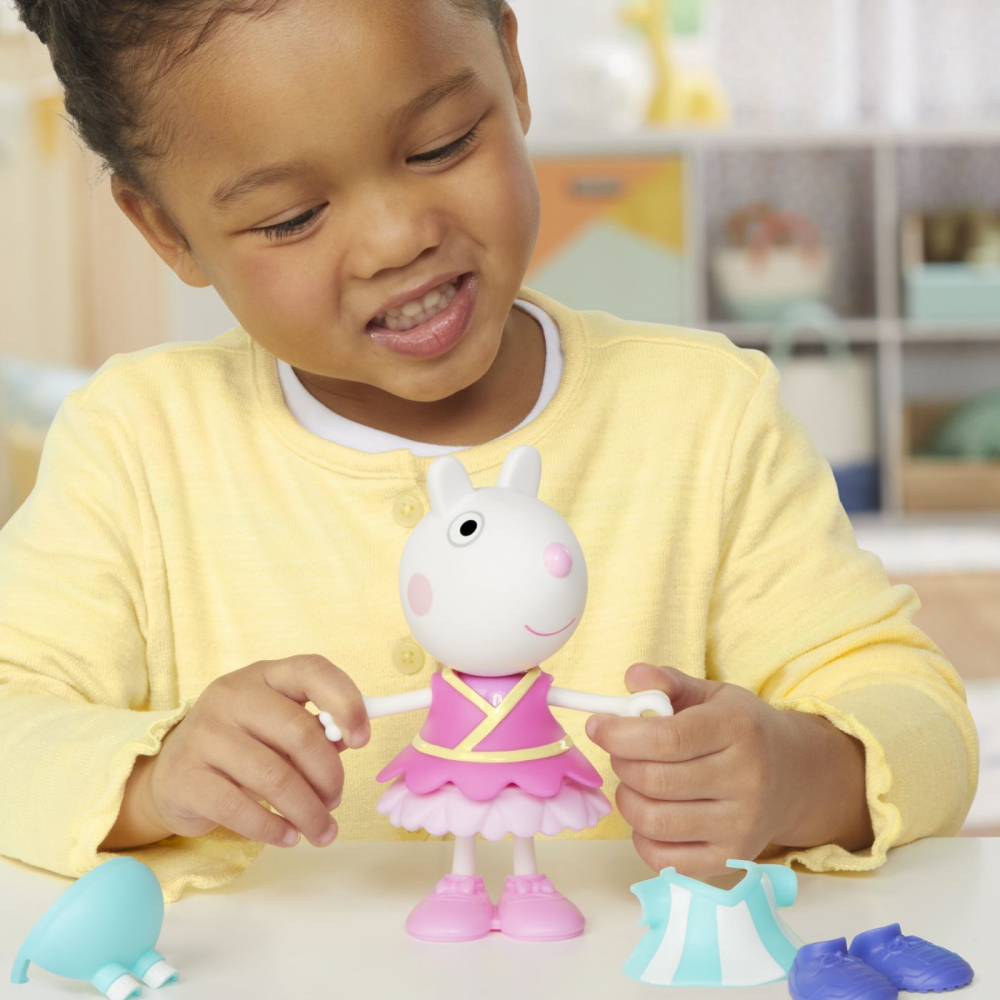 PEPPA PIG SET FIGURINA SI ACCESORII VESTIMENTARE OITA SUZY 15CM [3]