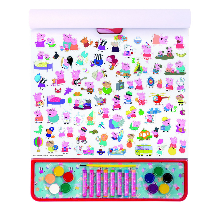 Peppa pig set pentru desen giga block 4 in 1 [4]
