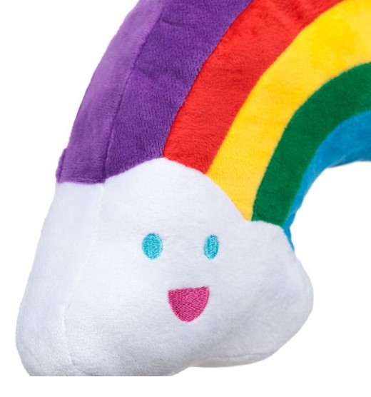 Pernă Decorativă pentru Copii - Adormiți Visând Curcubee! [3]