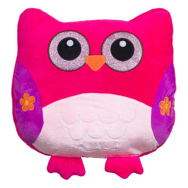 Pernă decorativă pentru copii cu design Bufniță [2]