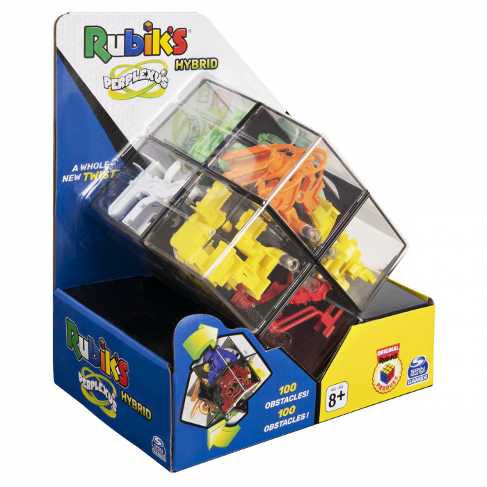 Perplexus hybrid cub rubik 2x2 cu 100 de obstacole [9]