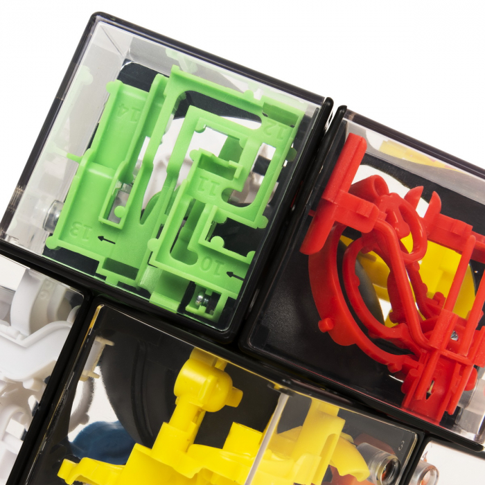 Perplexus hybrid cub rubik 2x2 cu 100 de obstacole [5]