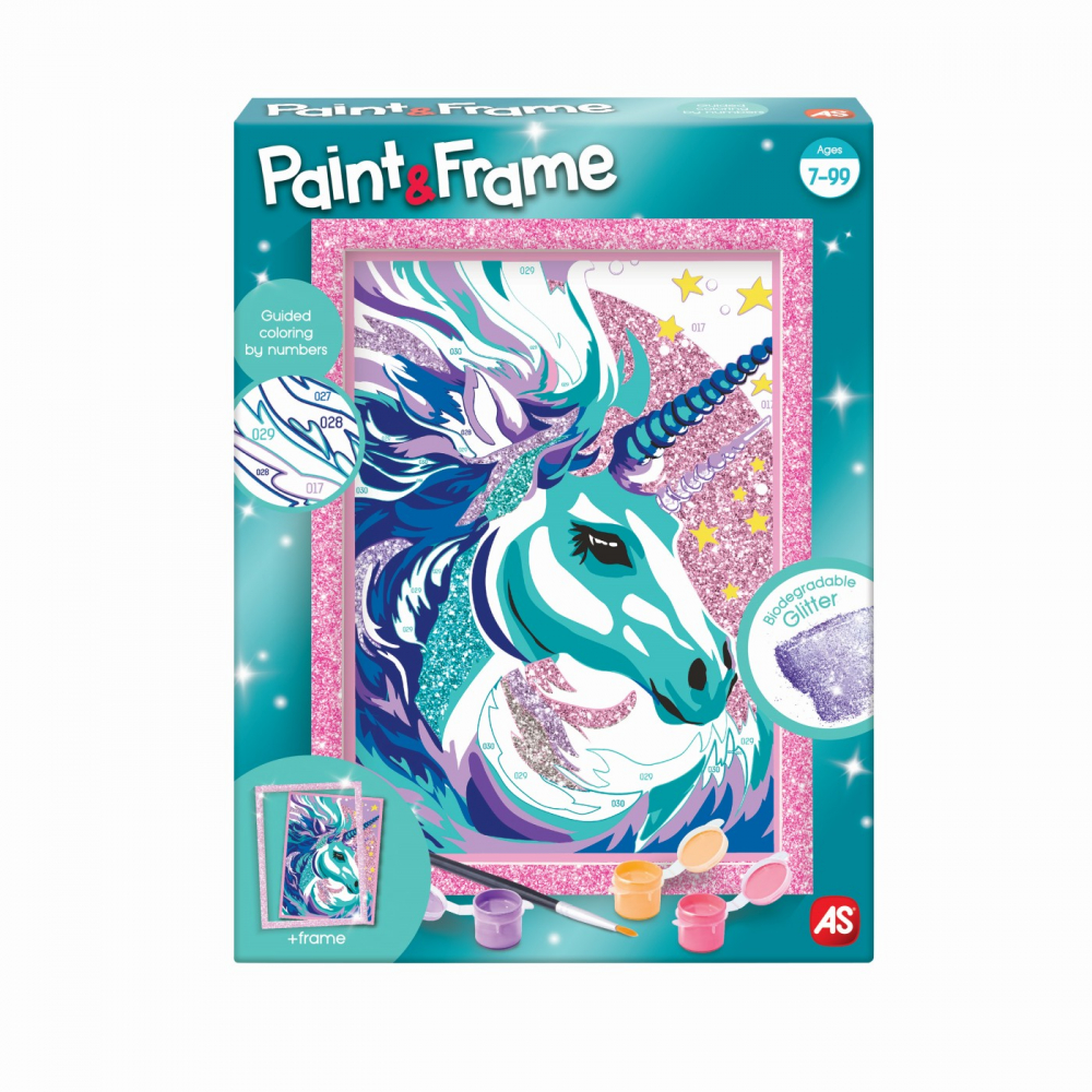 PICTEAZA INRAMEAZA UNICORN DE BASM [1]
