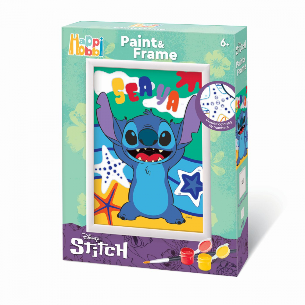 PICTEAZA SI INRAMEAZA DISNEY STITCH