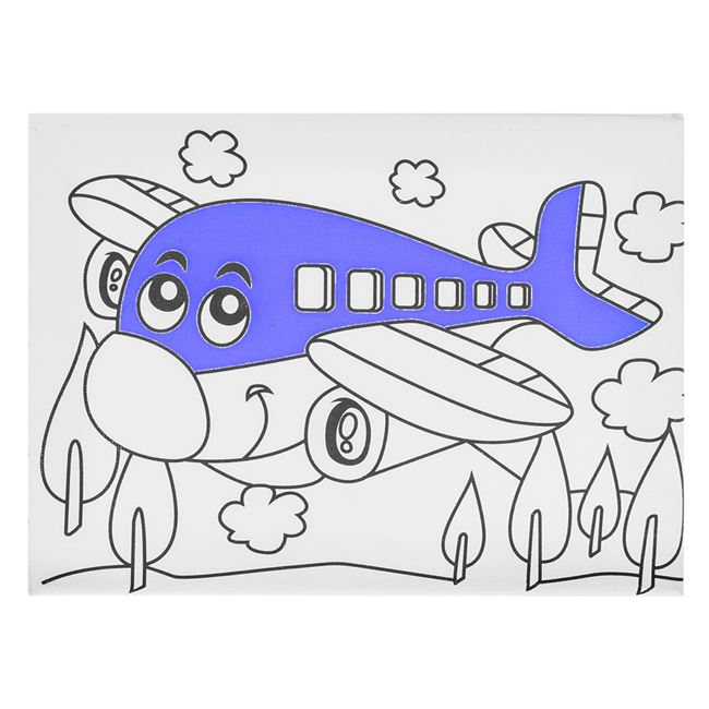 Pictura pe panza (canvas) –Avionul jucaus [2]