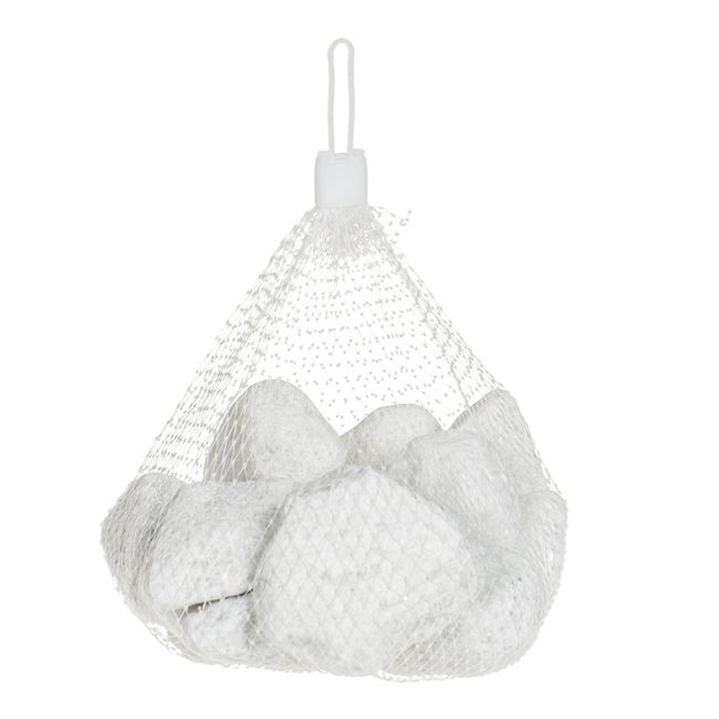 Pietricele decorative pentru sol sau ghiveci,alb,3-5 cm,1 kg [3]