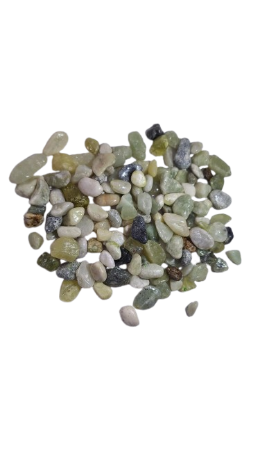 Pietricele gri decorative pentru ghiveci si proiecte DIY,1-2cm, 400 grame