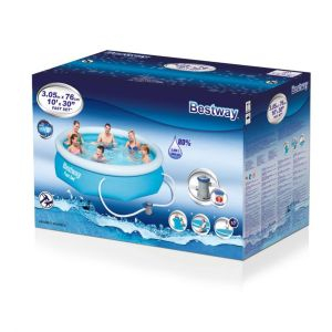 Piscina gonflabila cu pompa de filtrare inclusa,305x76 cm, 3800 litri [5]