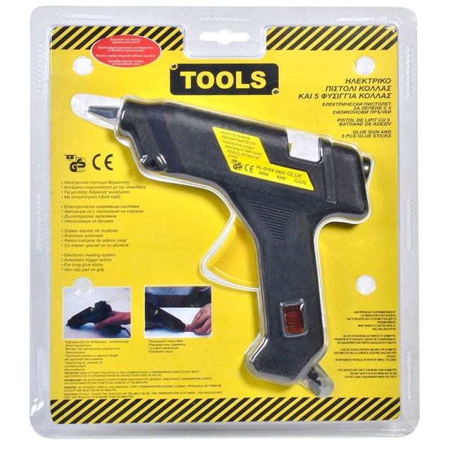 Pistol lipire la cald cu baton silicon 11.2mm,5 rezerve incluse,240V 50 hZ 60W [2]