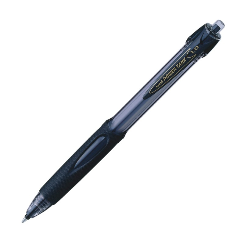 Pix cu bila Uni-ball PowerTank SN-220, 1.0mm, cu mecanism,grip cauciucat