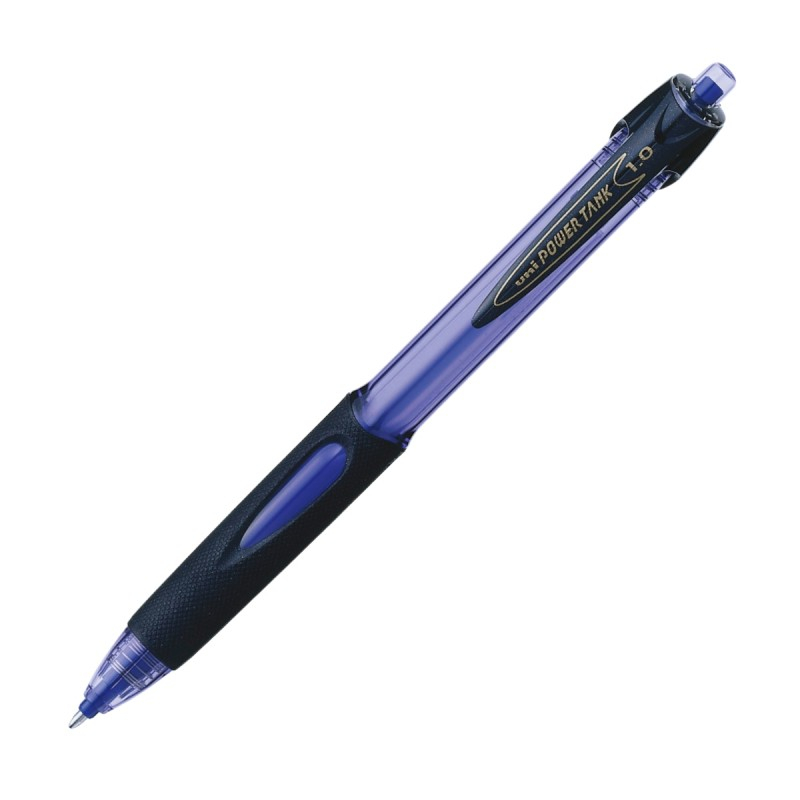 Pix cu bila Uni-ball PowerTank SN-220, 1.0mm, cu mecanism,grip cauciucat