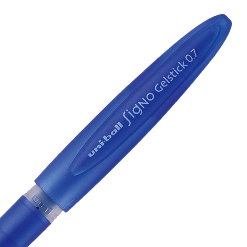 Pix cu gel Uni-ball Signo GelStick UM-170, 0.7mm, cu capac, scris albastru [2]