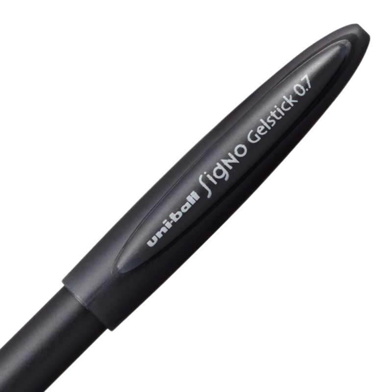Pix cu gel Uni-ball Signo GelStick UM-170, 0.7mm, cu capac, scris negru [2]