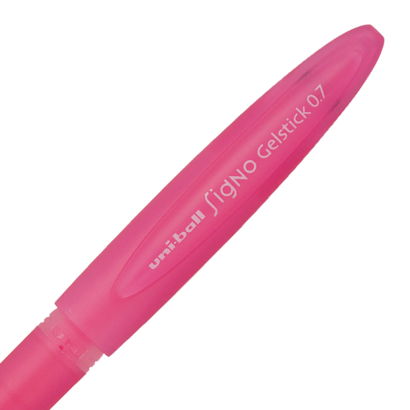 Pix cu gel Uni-ball Signo GelStick UM-170, 0.7mm, cu capac,scris roz fluorescent [2]