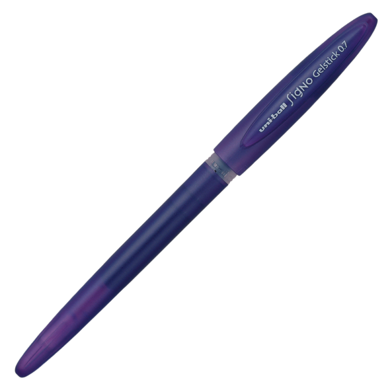 Pix cu gel Uni-ball Signo GelStick UM-170, 0.7mm, cu capac, scris violet