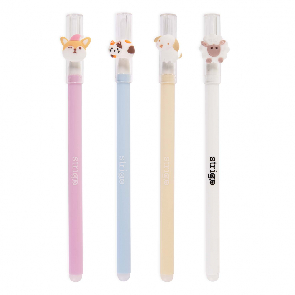 Pix Strigo cerneala cu stergere 0.5 mm,model Pets, diverse modele [5]