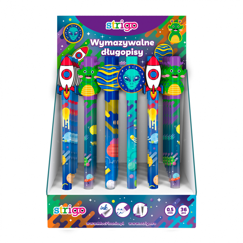 Pix Strigo cu Cerneală Termosensibilă – Model Space 2, diverse modele [2]