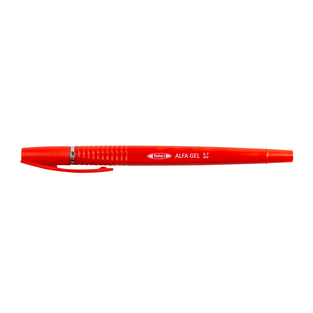 Pix TODAYS ALFA ROLLER GEL, roșu, 0.7 mm, scriere fină [3]