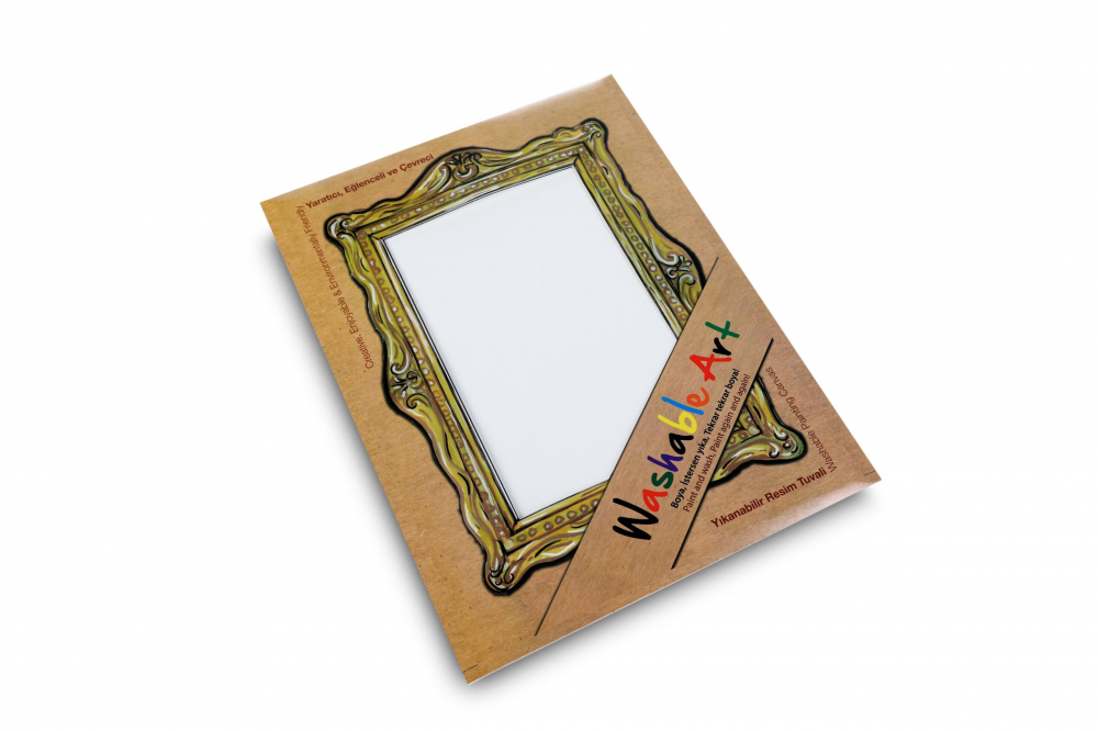 Plansa Reutilizabila de Colorat ,   Washable Art: Opera Ta de Arta ,   25 A  35 cm