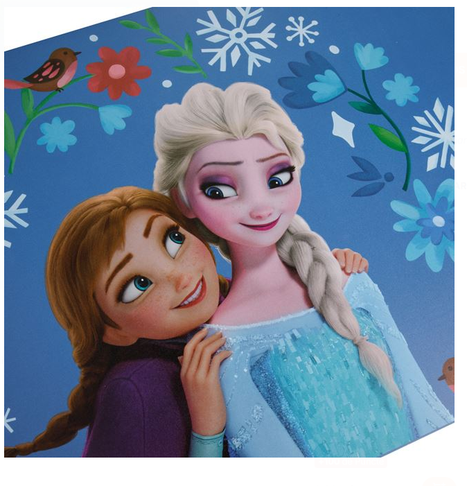 Plansa pentru plastilina si protectie masa, tip A3, plastic, imprimeu Frozen, 43x29 cm [2]