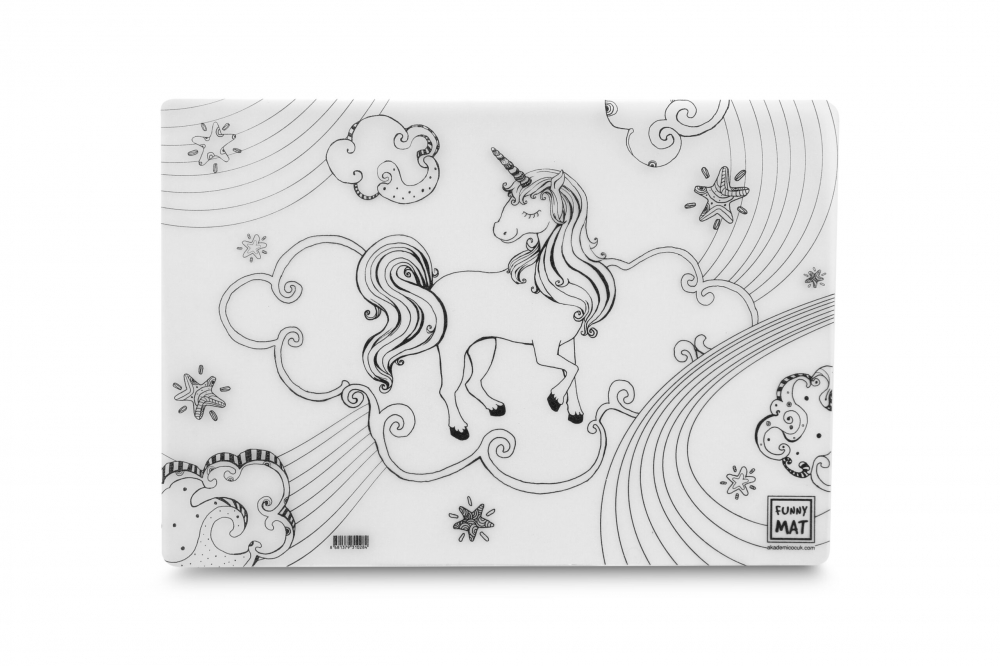 Planșă Reutilizabilă de Colorat cu Unicorni & Sirene – 33,5 x 48 cm – Magie și Distracție Infinită! [4]
