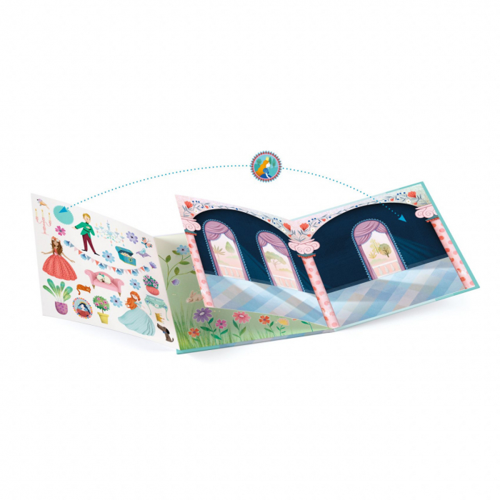 Planșe cu Abțibilduri Repoziționabile Djeco  [2]