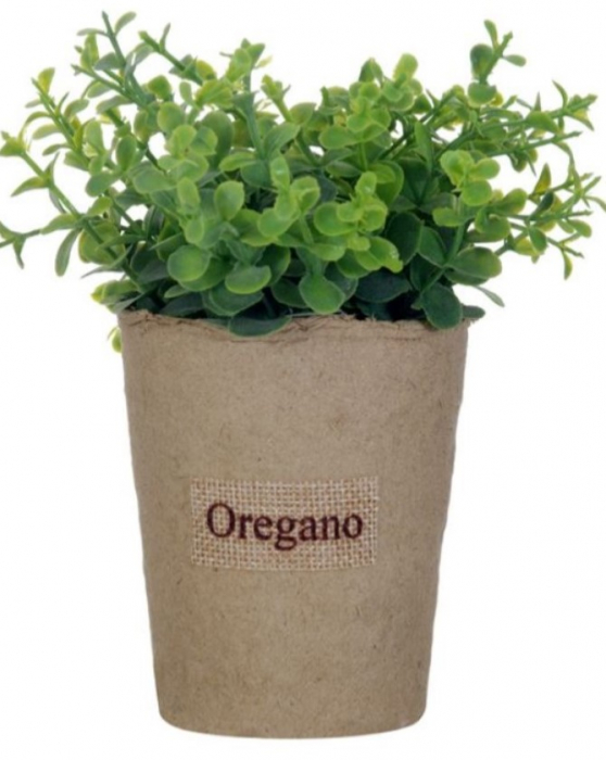 Planta artificiala Oregano  decorativa in ghiveci pentru interior [5]
