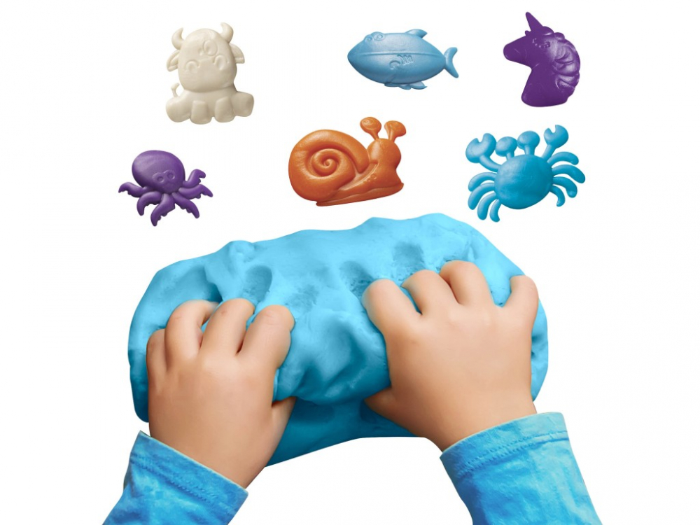 Plastilină Baby Dough pentru copii, set 8 culorix75 gr,+1 an [2]