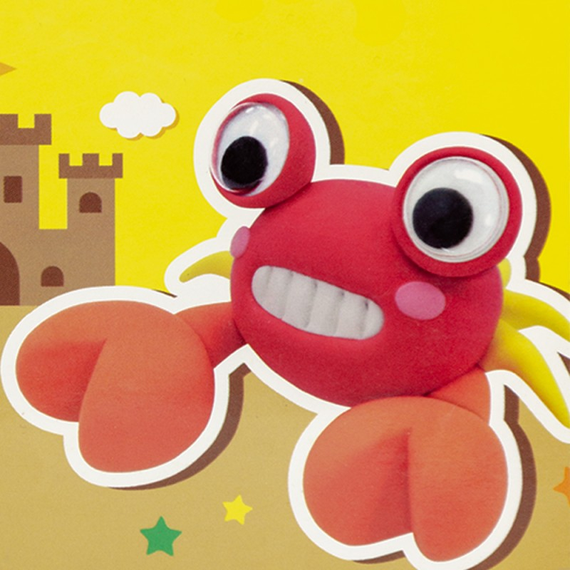 Plastilina iClay MiniClay model crab,30 grame [2]