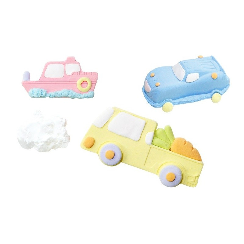 Plastilina iclay Snow Magic,alba,70 grame [2]