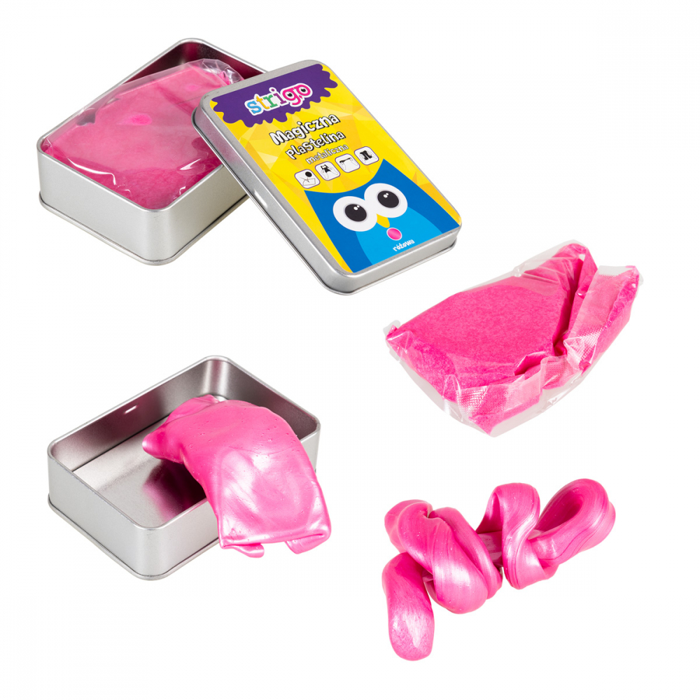 Plastilina magica Strigo METALLIC Roz TCP-04 [3]