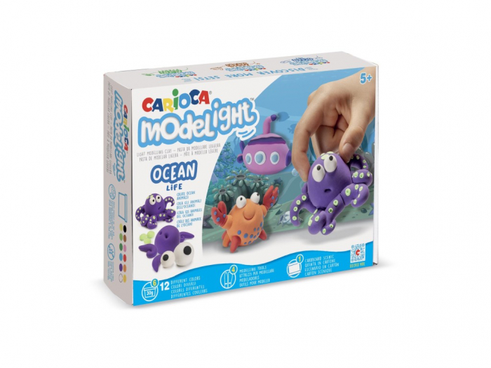 Plastilină ModeLight Maxi PlayBox Carioca [5]