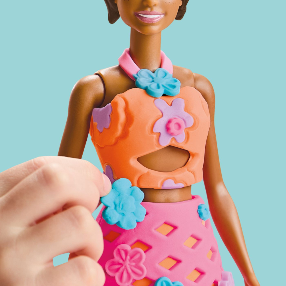 PLAY DOH BARBIE SET CREATII VESTIMENTARE ZI DE PLAJA COCHETA [6]