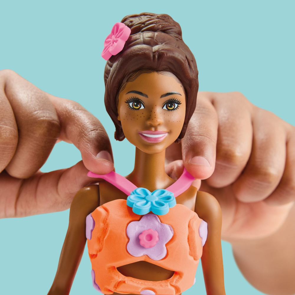 PLAY DOH BARBIE SET CREATII VESTIMENTARE ZI DE PLAJA COCHETA [9]