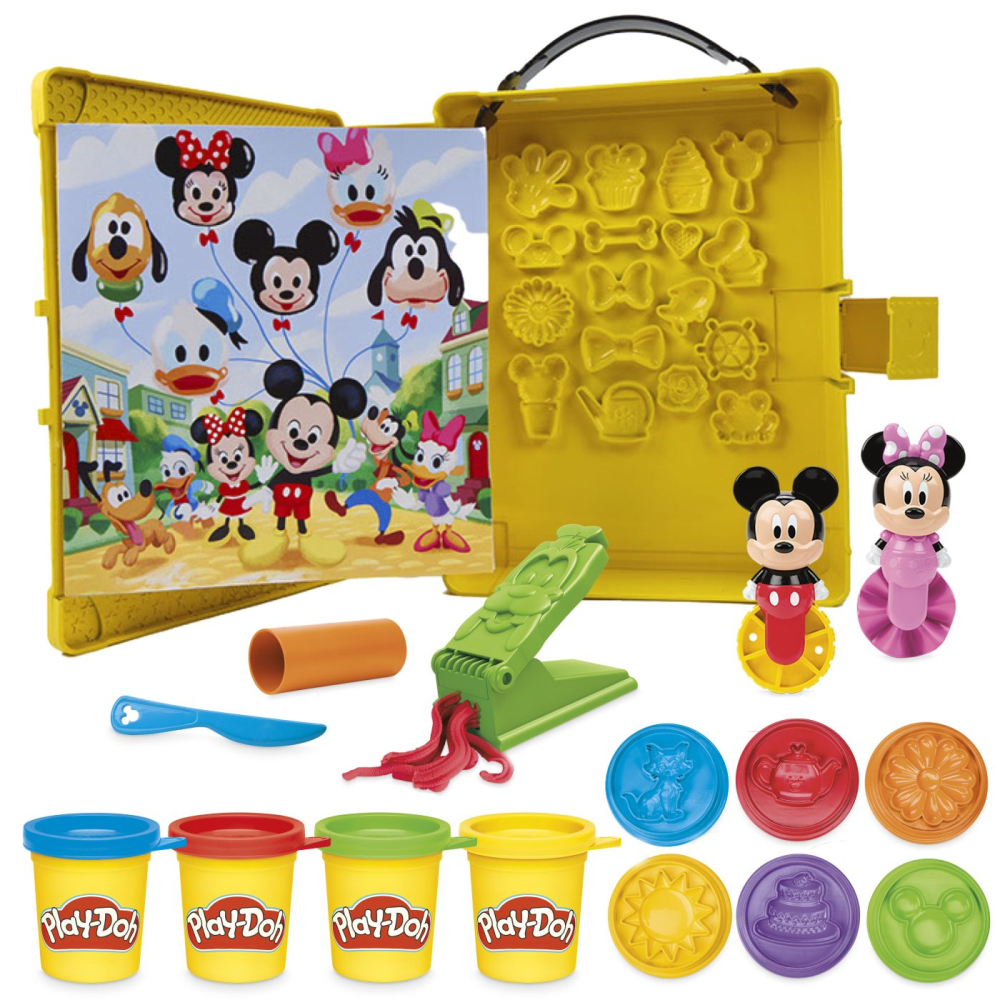 PLAY DOH DISNEY JR CLUBUL LUI MICKEY MOUSE SET MODELEAZA O POVESTE [4]