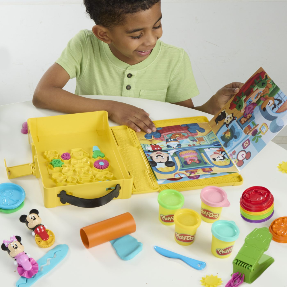 PLAY DOH DISNEY JR CLUBUL LUI MICKEY MOUSE SET MODELEAZA O POVESTE [6]