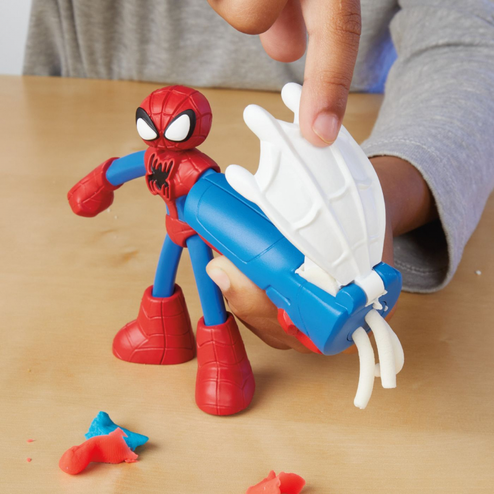 PLAY DOH MARVEL SET 3 EROI IN ACTIUNE SI ACCESORII [7]